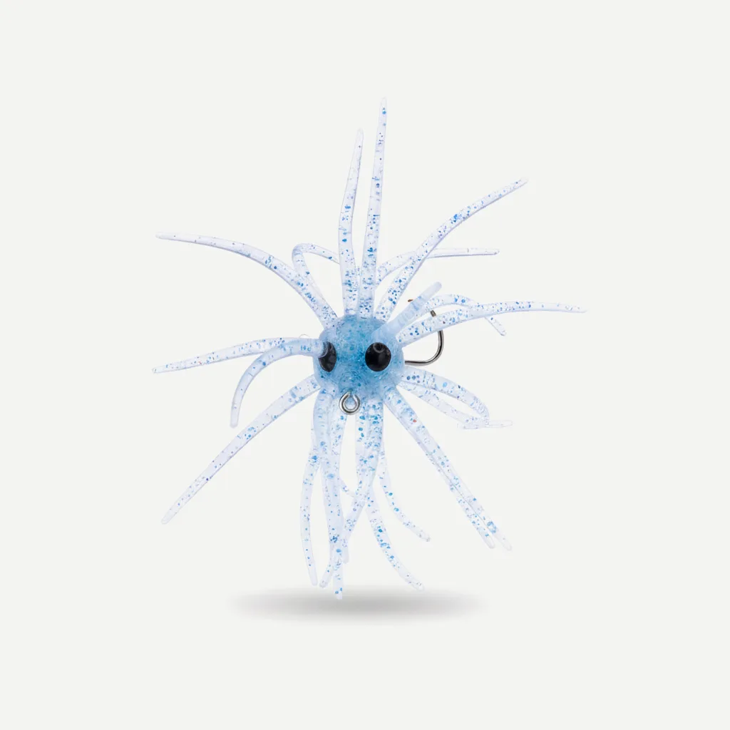 TREHOOK TPE Sea Urchin Soft Fishing Lure 9cm 4g 11cm 9g Silicone Bait for Bream Bass Pike Tilapia Winter Fishing