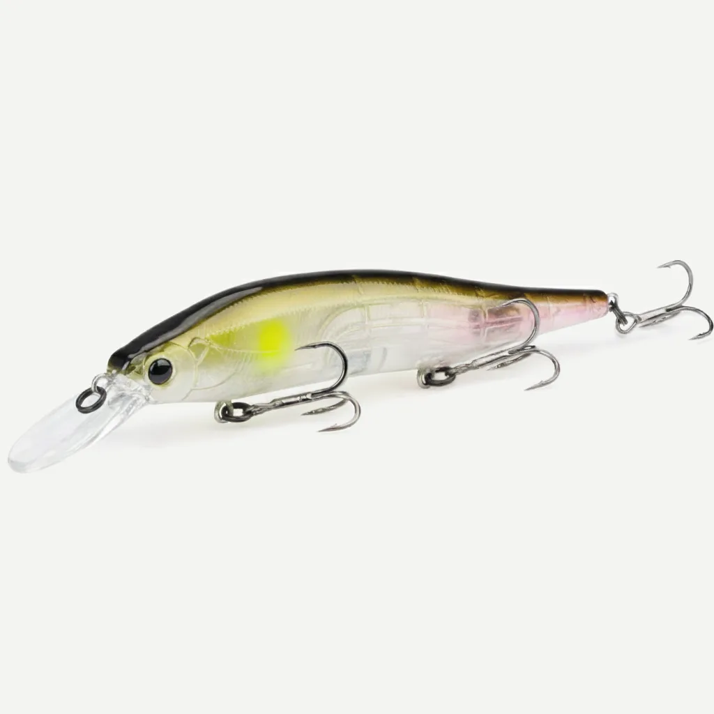 TSURINOYA 115mm 17.2g 115SP  Suspending Minnow  Weight System Fishing Lure AURORA Pike Bass Jerkbait Hard Bait