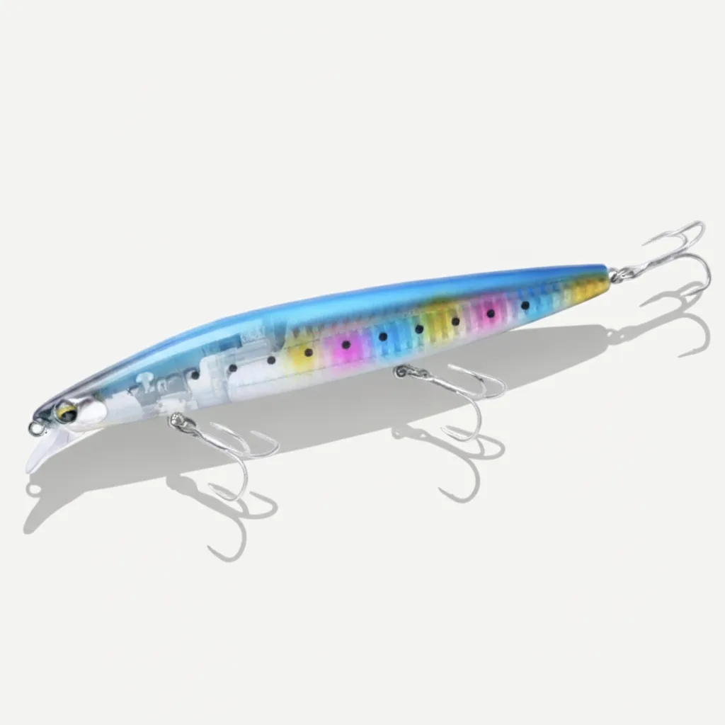 2026 Flash Blade Floating Minnow Artificial Hard Baits 145/160mm 27/32g Crazy Scale Flash Scale Fishing Lure for Largemo