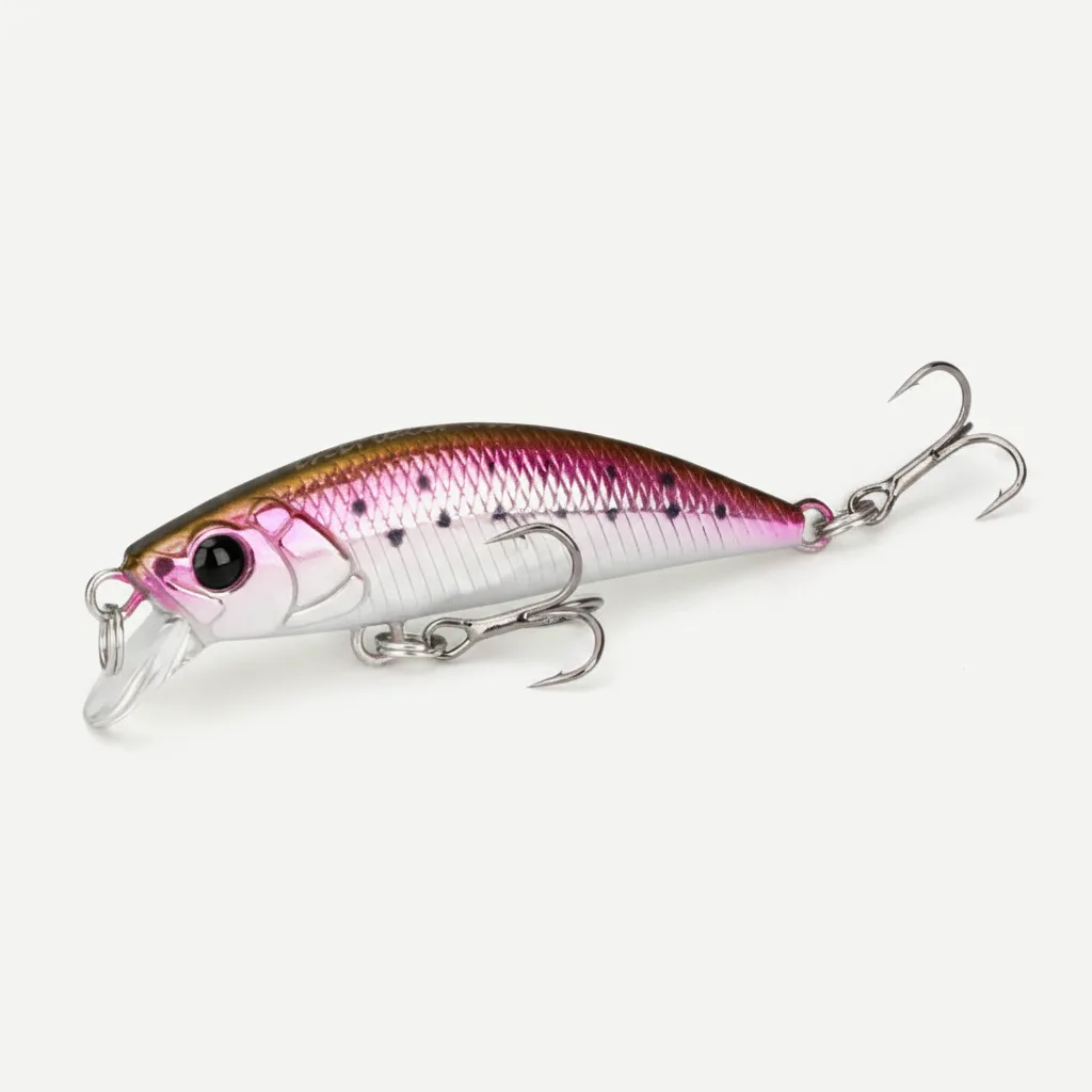 TSURINOYA 50S Sinking Minnow Fishing Lure 50mm 5g INTRUDER Trout Artificial Hard Baits Jerkbait Long Casting Stream Tack