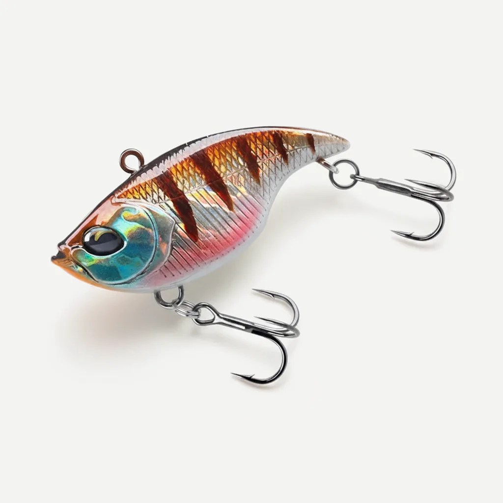 TSURINOYA 50S Vibration TEMPTER 50mm 12.5g Long Casting Sinking Fishing Lure VIB Winter Fishing Lipless Hard Bait For Pi