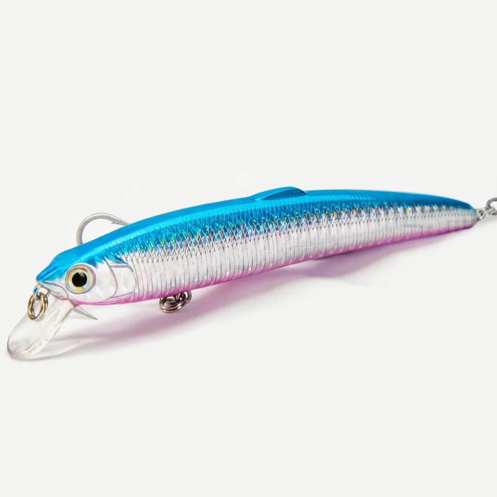 Hunthouse Minnow Fishing Lure 90/125/147mm Floating Hard Baits Wobbler Jerkbait Artificial Fishing Tackle For Seabass Pi