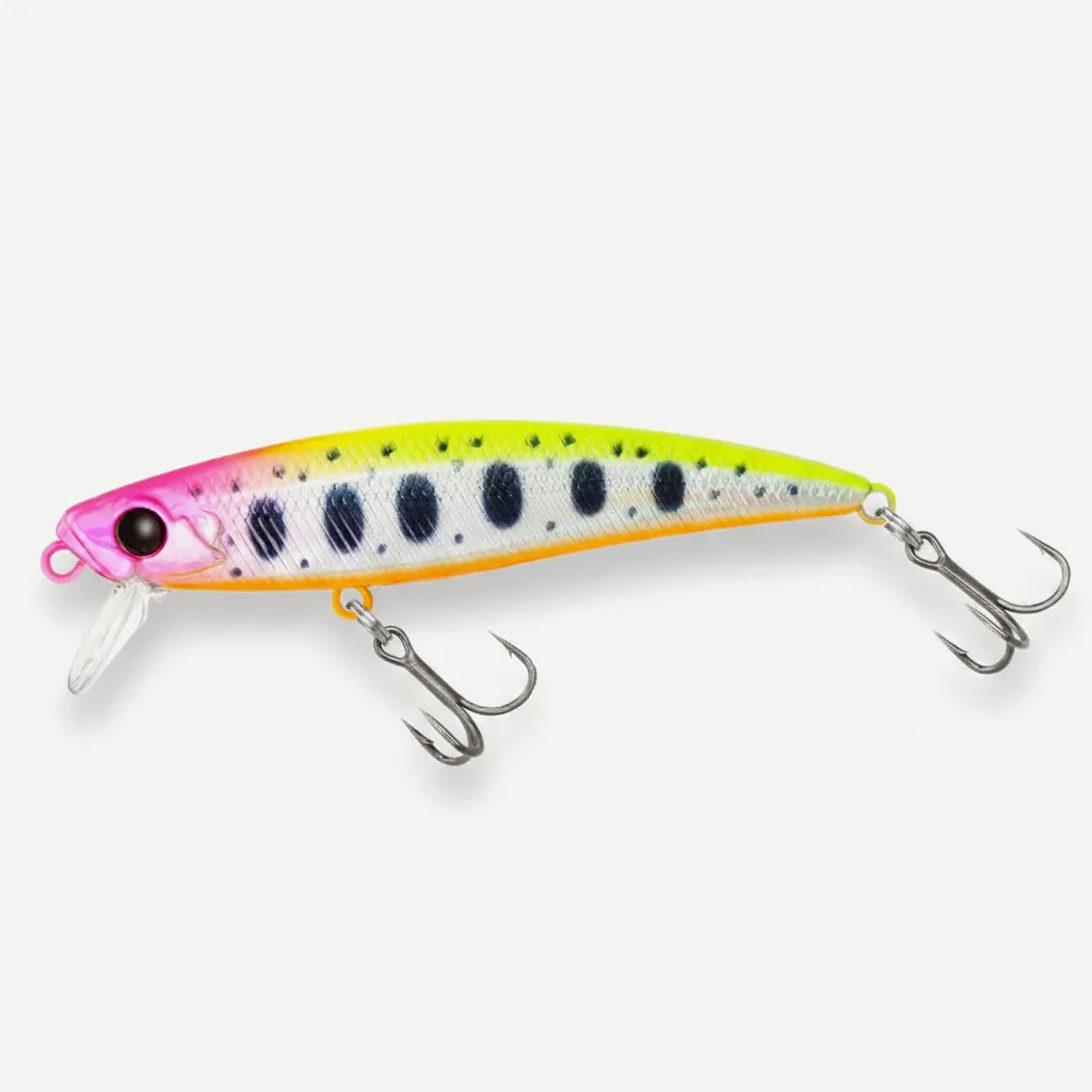 TSURINOYA Trout Plug INTRUDER 71S Sinking Fishing Lure 71mm 10g Long Casting Crankbait Pike Bass High Speed Jerkbait Min