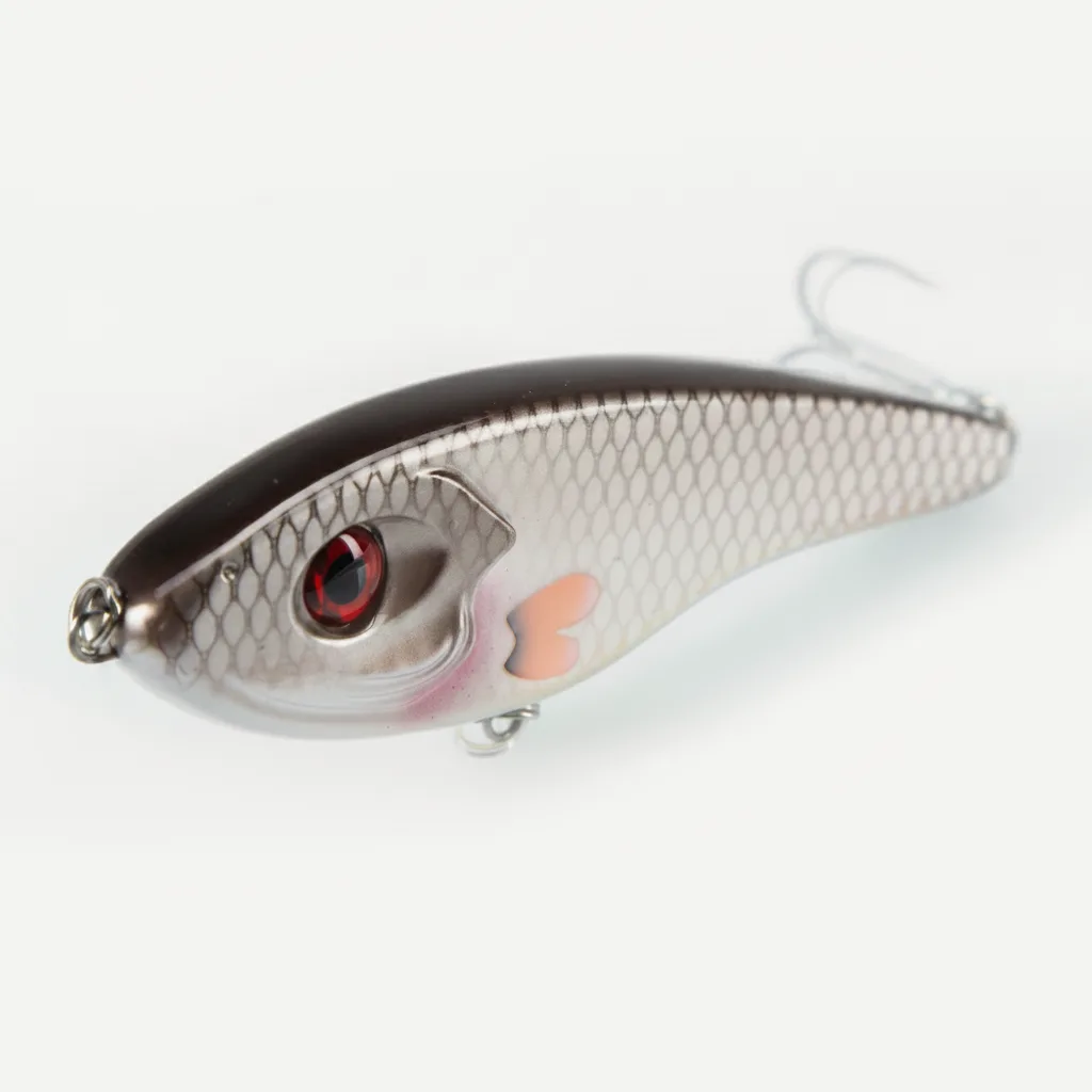 Hunthouse Musky Buster Jerkbait Fishing Lures 115mm 32g Vib Bait Slow Sinking Jerkbaits Fishing Tackle For Sea Bass Pike