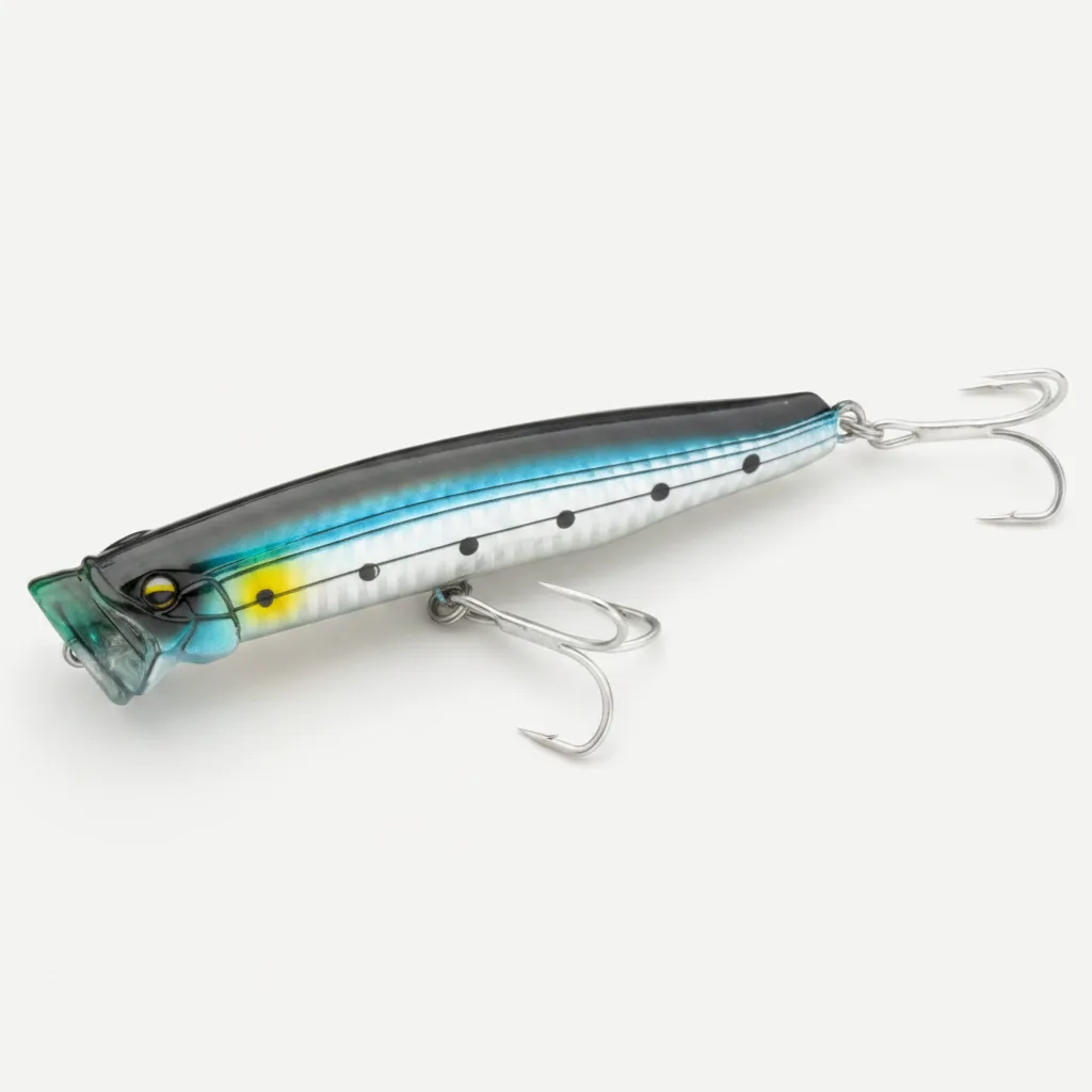 TSUYOKI New Feed Popper Fishing Lure Trolling Surface 120mm 30g Artificial Topwater Wobblers Hard Baits for Largemouth B