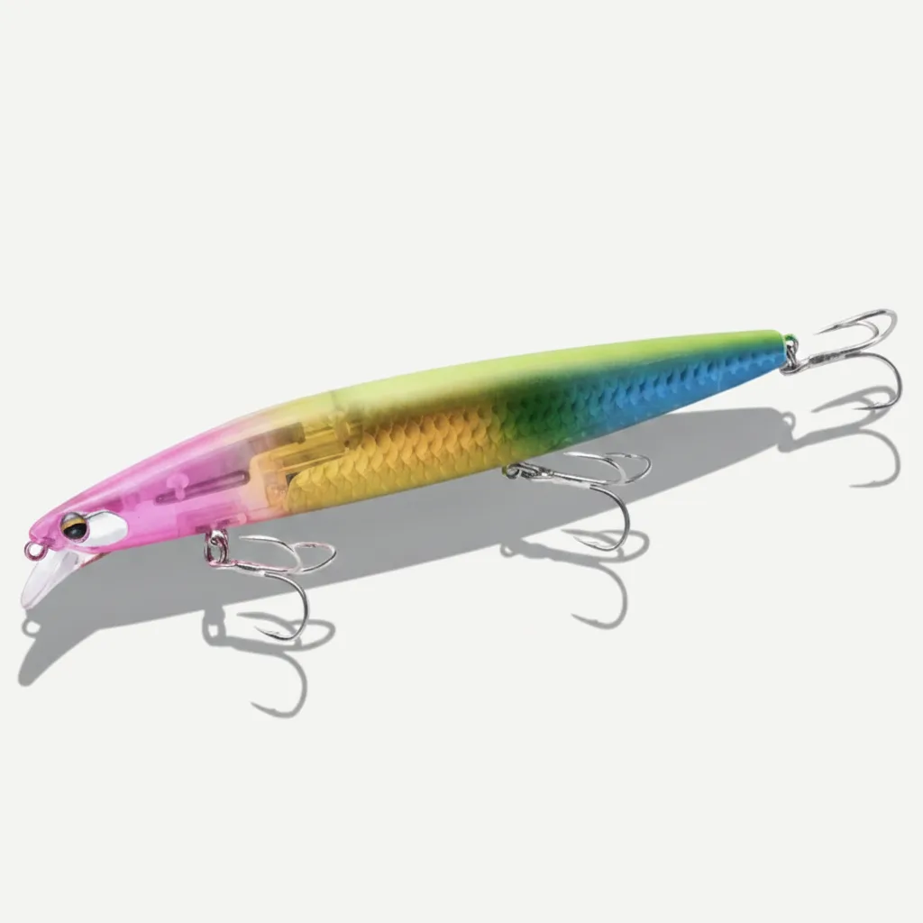 2026 Flash Blade Floating Minnow Artificial Hard Baits 145/160mm 27/32g Crazy Scale Flash Scale Fishing Lure for Largemo