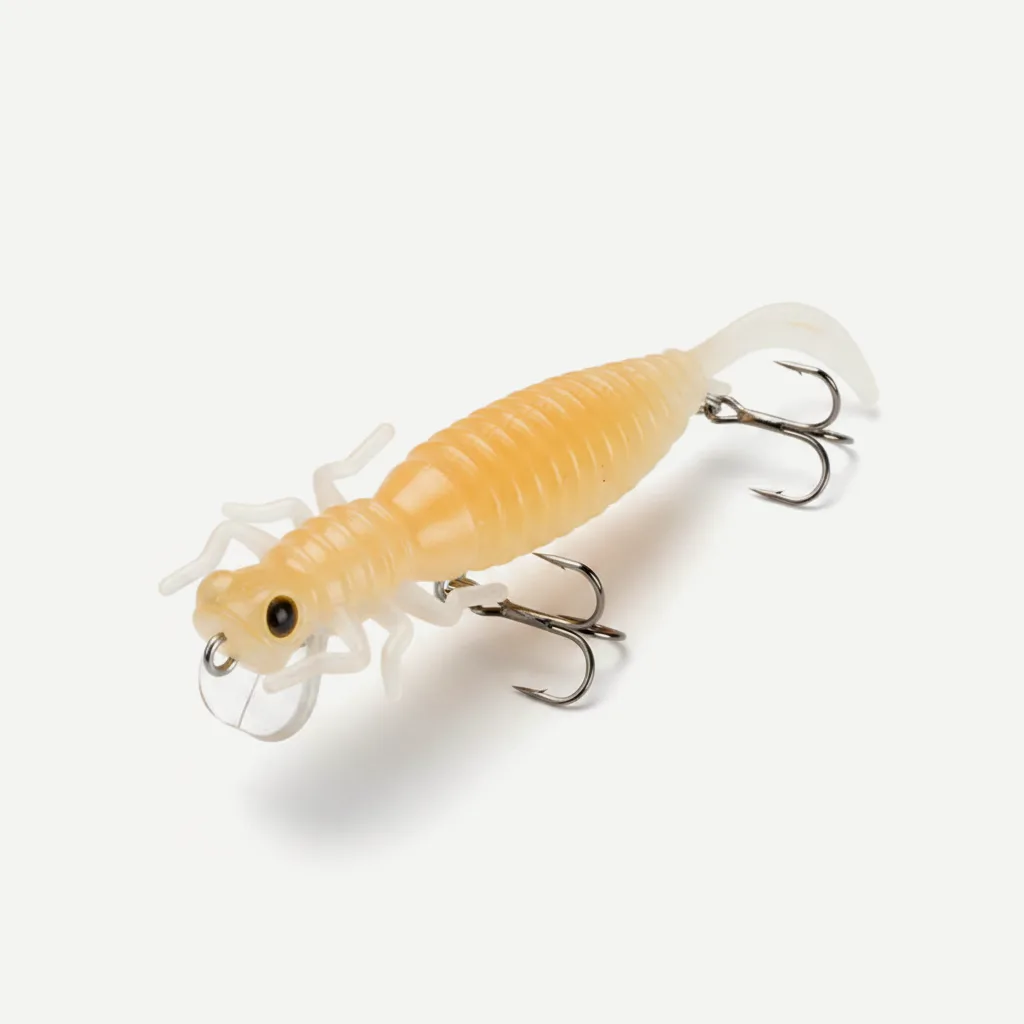 MEREDITH Larva Soft Plastic Bait - Segmented Nymph Lure