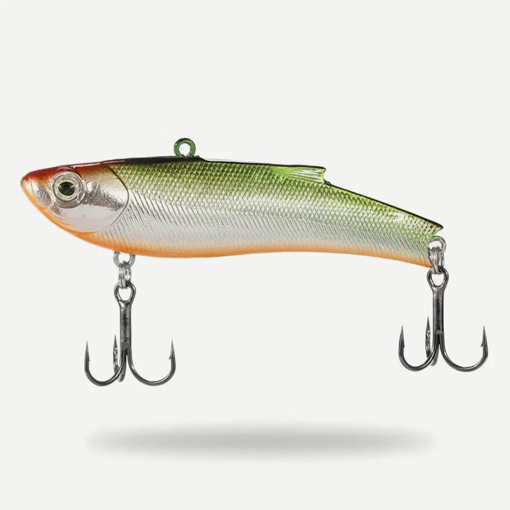 TSUYOKI Spinning Rattlin Vibration Ice VIB Lure, Wobbler, Ima Bait, Bassday Range Vibe, 70 Balance Rattin Lures, 23g, 33