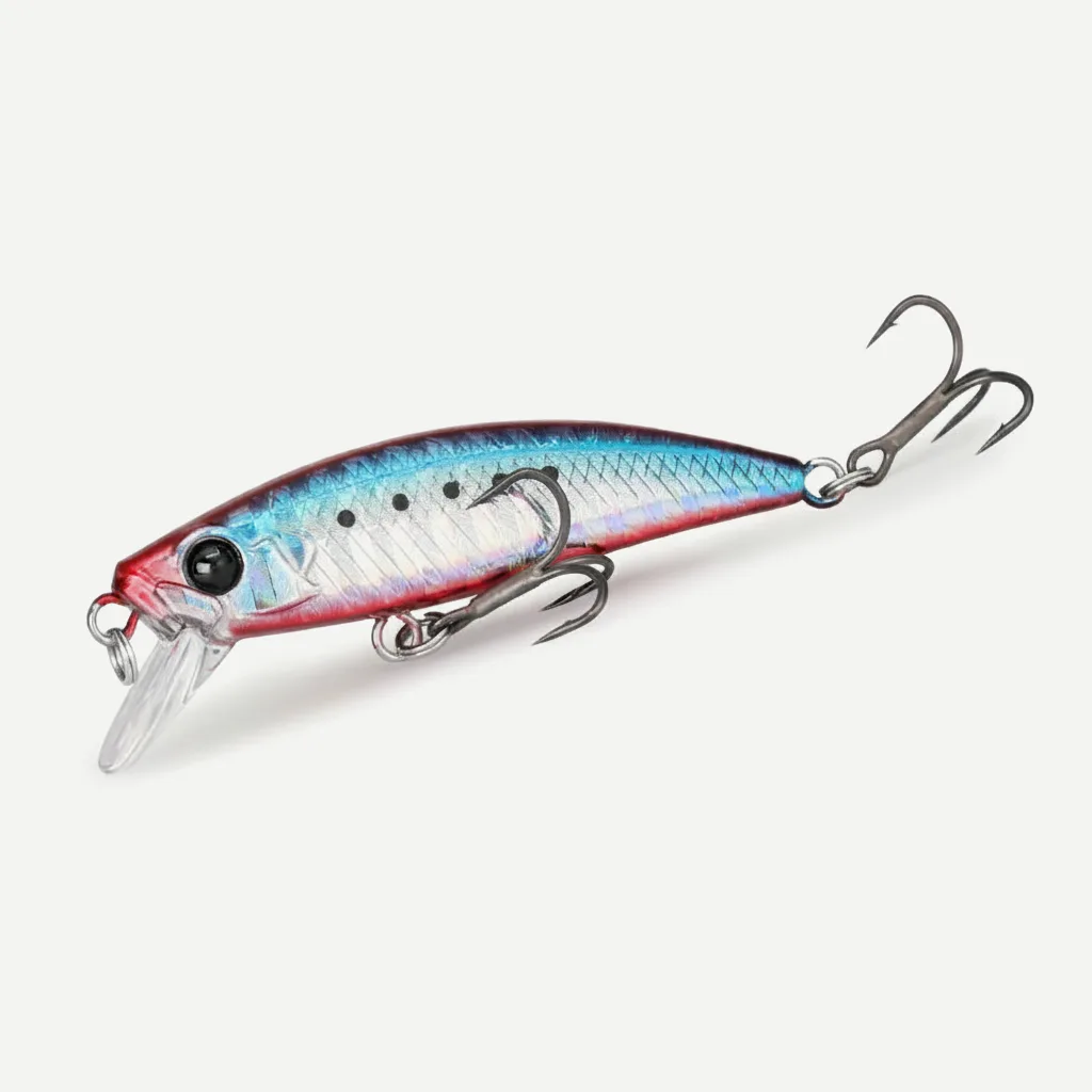 TSURINOYA Intruder 51S Sinking Minnow Stream Fishing Lure 51mm 5.8g Artificial Hard Bait For Trout Ajing Jerkbait River 