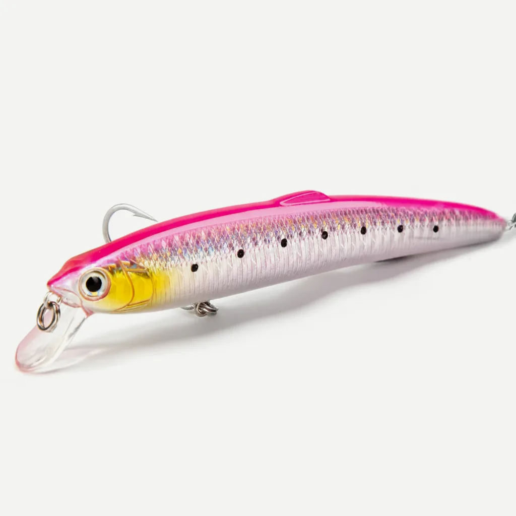 Hunthouse Minnow Fishing Lure 90/125/147mm Floating Hard Baits Wobbler Jerkbait Artificial Fishing Tackle For Seabass Pi