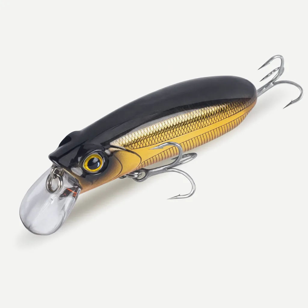 Kingdom GoldPop Micro Whopper Plopper Topwater Bass Lure