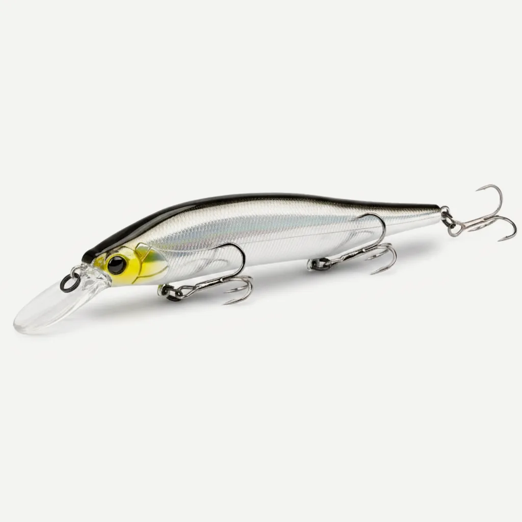 TSURINOYA 115mm 17.2g 115SP  Suspending Minnow  Weight System Fishing Lure AURORA Pike Bass Jerkbait Hard Bait