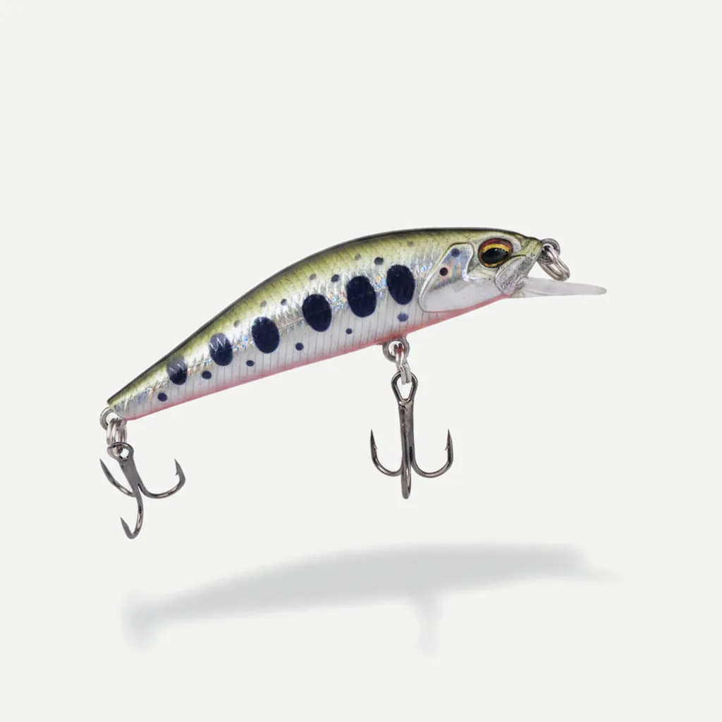 TSUYOKI 50mm 4g Sinking Minnow Stream Fishing Lure Artificial Wobbler Bait for Trout Bass Duo Spearhead Ryuki 50S Fishin
