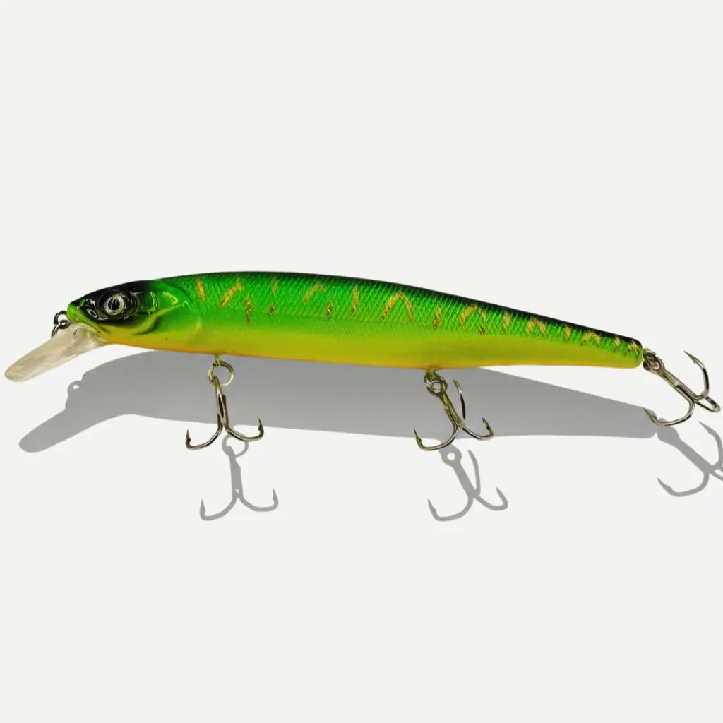 TSUYOKI Flirt Minnow Wobbler Jackall Magsquad 128sp Hard Plastic Lure Artificial Lures Bass Pike ABS Wobbler for Fish Je