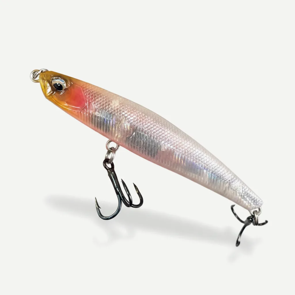 TSUYOKI Sinking Pencil 2024 Fishing Lure 68mm 7.7g Stickbait Japan DUO Bay RUF Seek 68S Sinking SeaBass Lure Fishing Sal