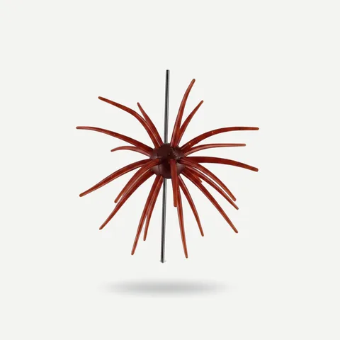 Soft TPE Sea Urchin Lure - 10cm/4g & 11cm/9g Silicone Bait