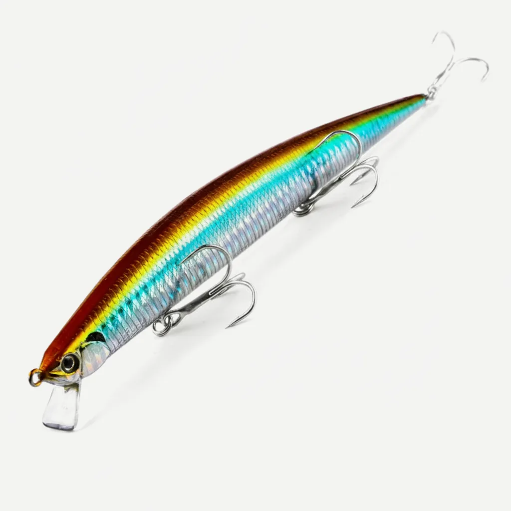 Bearking Slim Minnow Jerkbait 175mm Floating Hard Bait
