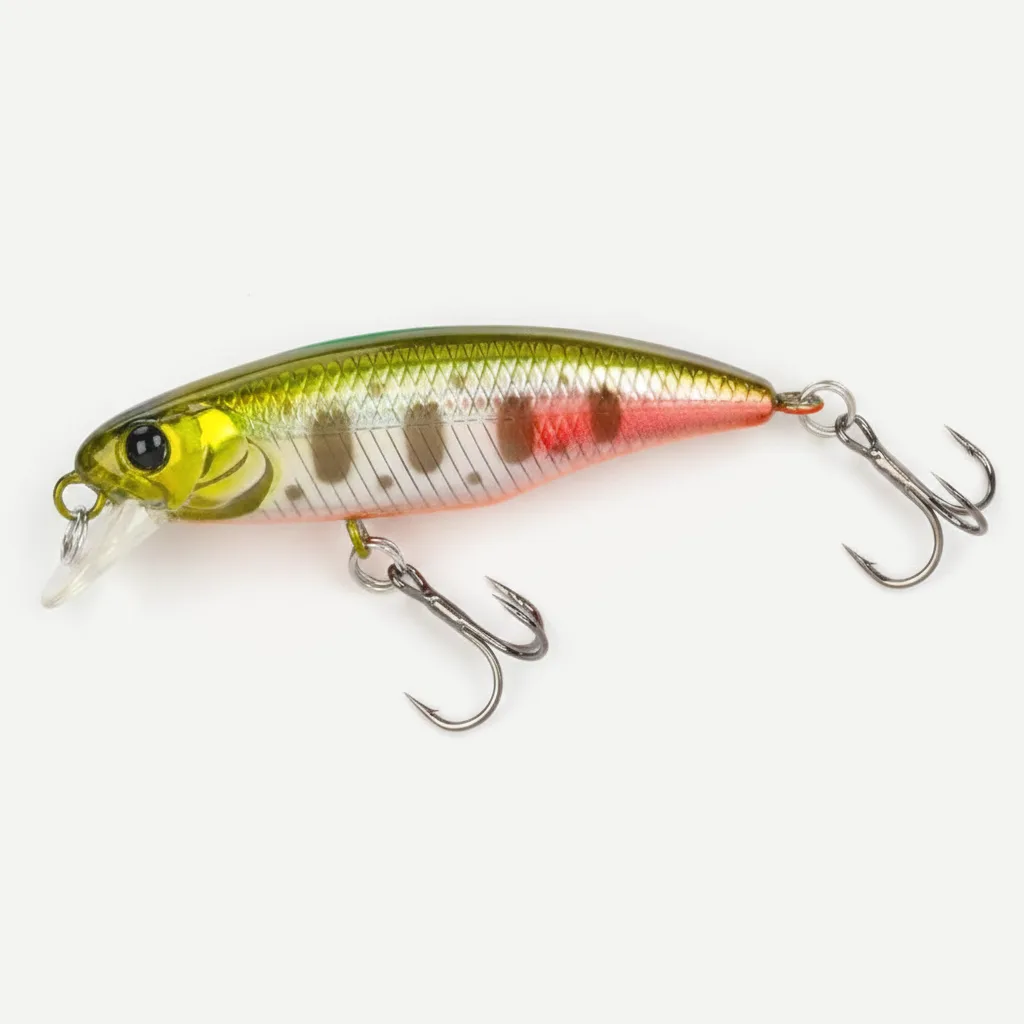 TSURINOYA Fishing Lure DW69 Sinking Minnow Hard Bait 48S 48mm 3.3g Fishing Wobblers Jerkbait Bass Trout Lure Swimbait