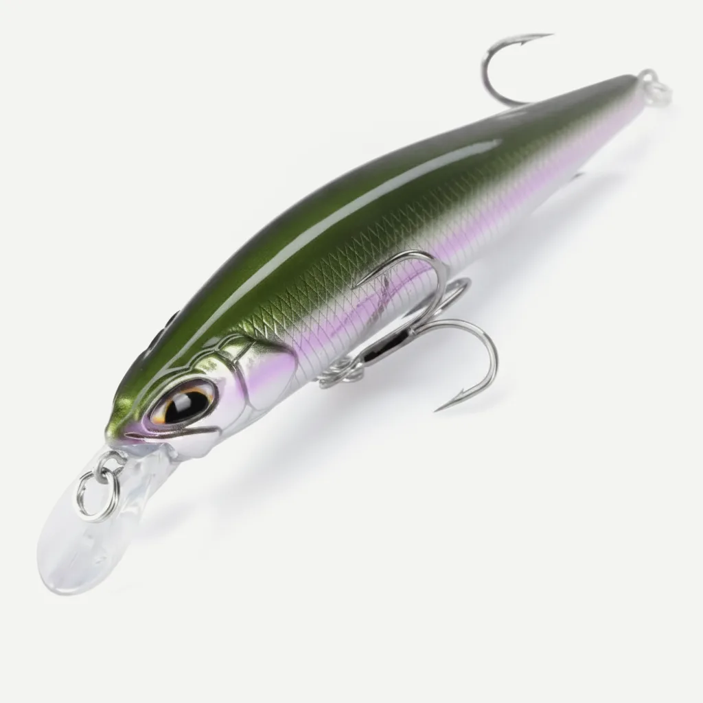 D1 Minnow Fishing Lure 77mm 8.4g Suspending Freshwater Jerkbait Artificial Hard Wobblers For Pike Bass Fishing Tackle DT