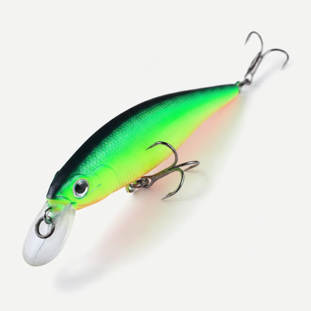 BEARKING 80mm Floating Minnow Jerkbait for Bass and Pike