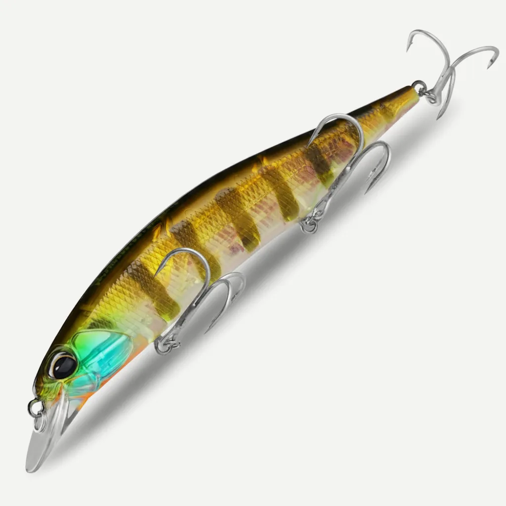 BEARKING 12cm Slow-Sink Minnow Jerkbait for Bass