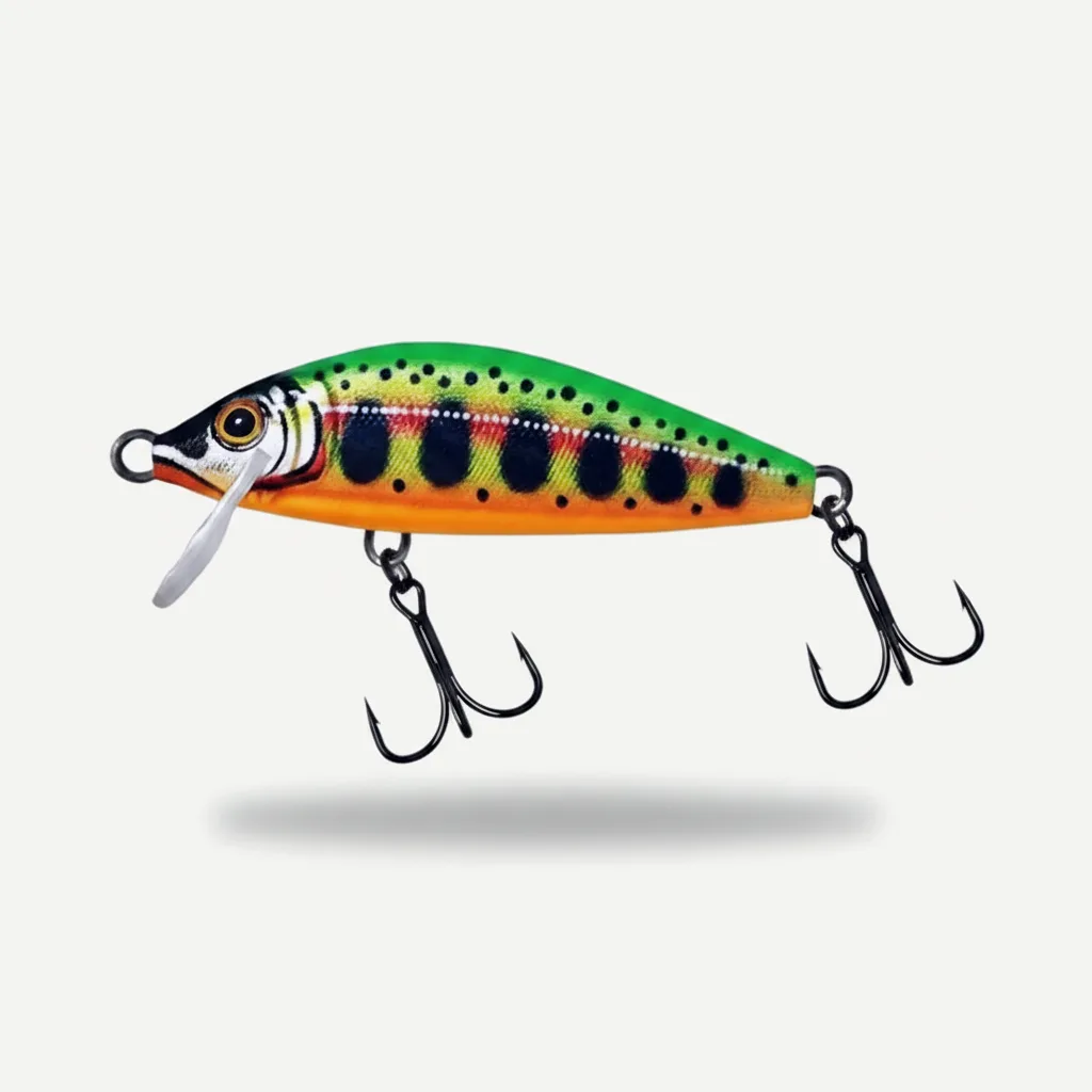 TSUYOKI Jerkbait Wobbler Stream Bait 5cm 5g Sinking Minnow Lure for Fishing Perch Brown Trout Countdown Elite CDE50 Pesc