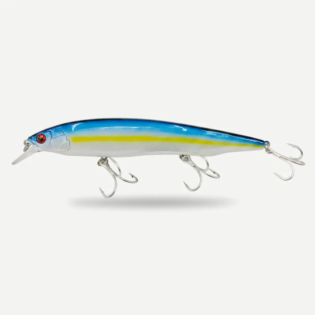 TSUYOKI Barracuda Lures 160mm 30g Minnow Wobbler Kanata 160F Saltwater Minnows Jerkbaits Floating Magabass Kanata Ayu 16