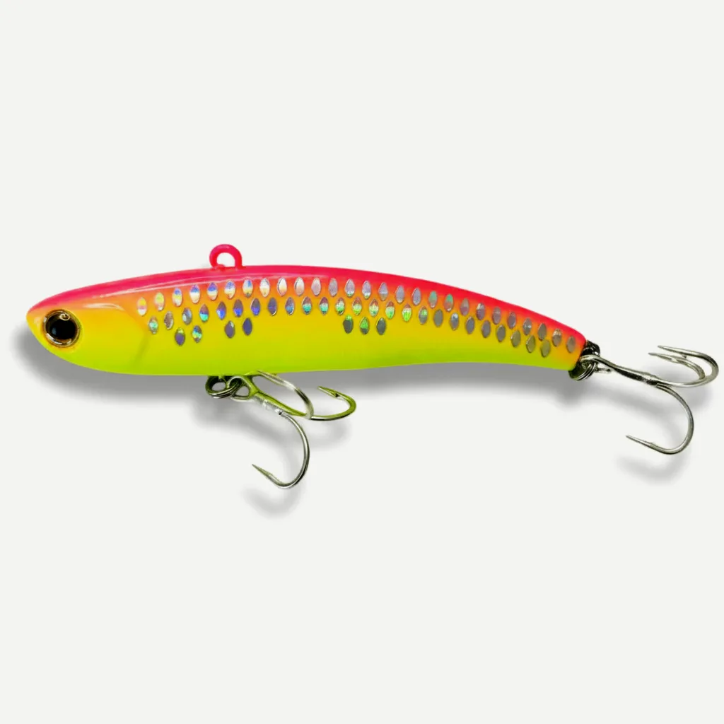 TSUYOKI Vibration Sinking Baits Winter Fishing Lure Lipless VIB Rattin Wobbler Ice Balance Rattlin Lures For Pike IMA Ko