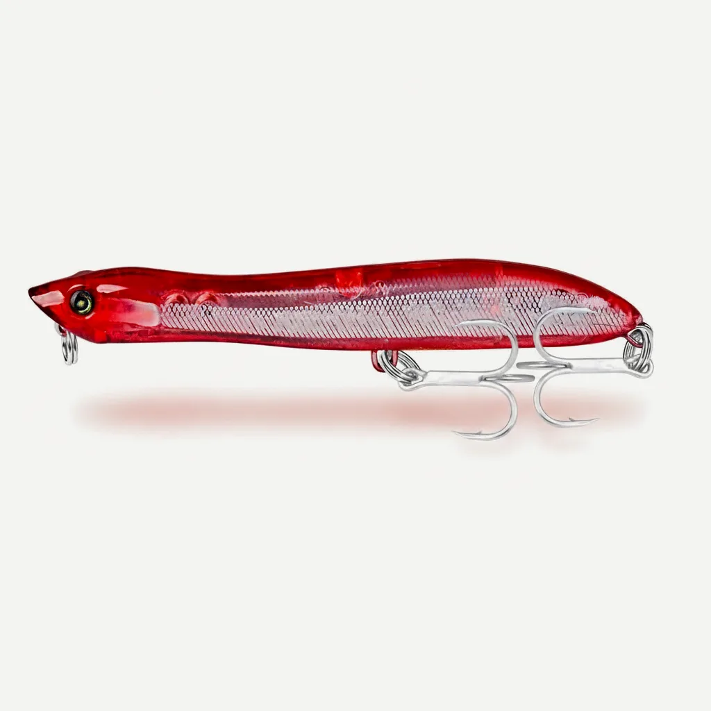 TSUYOKI WTD Fishing Lure 85mm 6g Popper Lure Topwater Patchinco 85 Snakehead Wobbler Fishing Seabass,Skipjack Tuna Macke