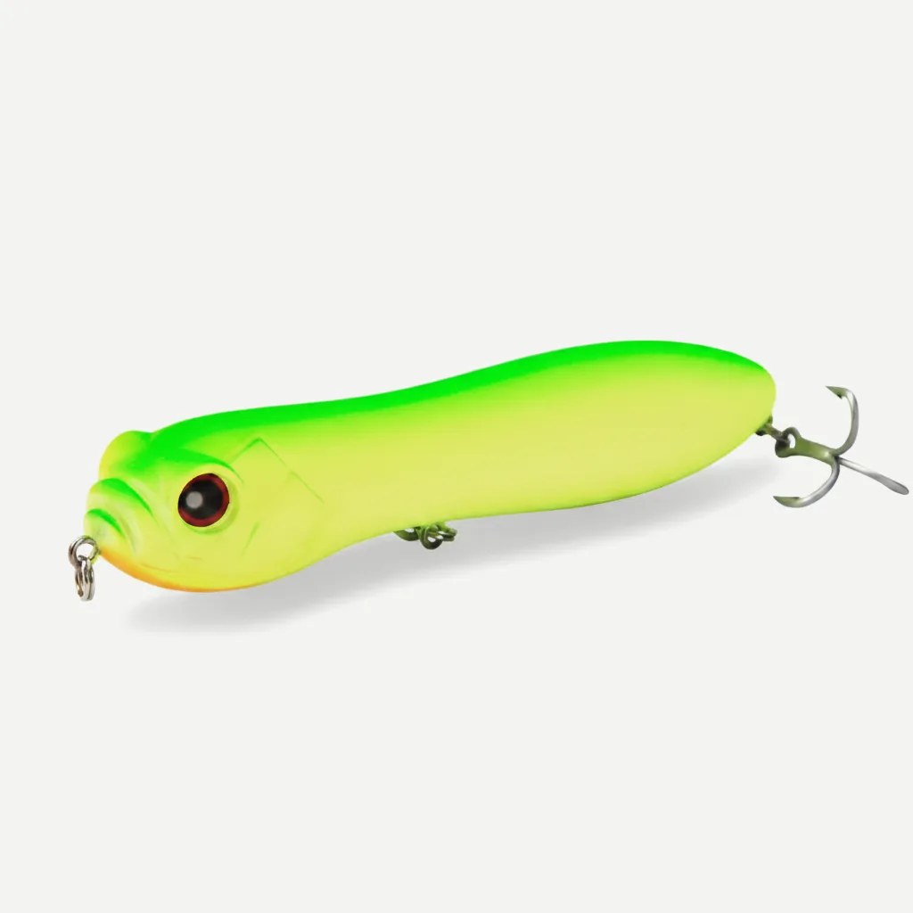 Hunthouse Topwater Pencil Fishing Lure 110mm 21g Freshwater Floating Fishing Biat Big Rattle Ball Loud Noise For Bass LW