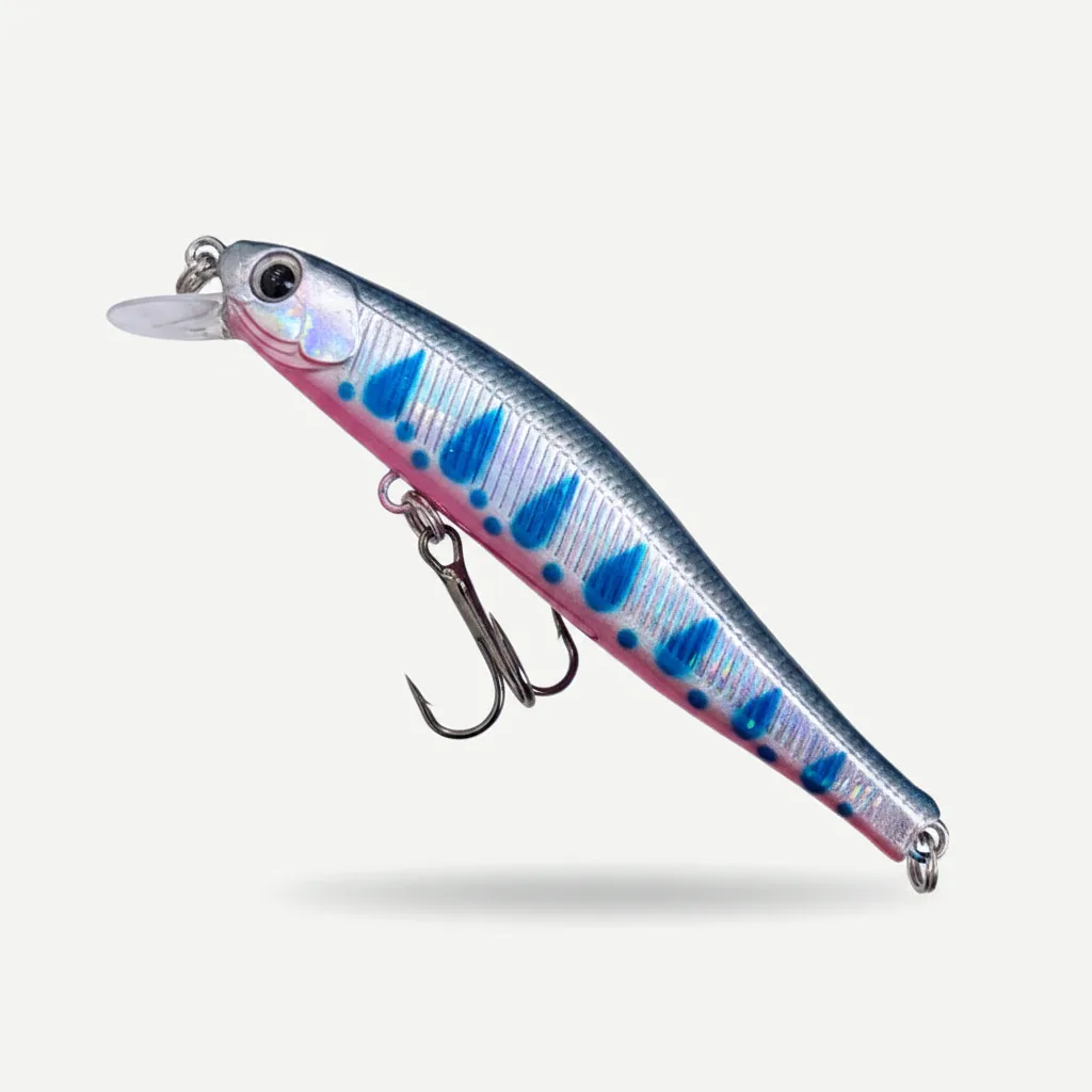 TSUYOKI Rival 70S Minnow Wobbler Silent Fishing Lure 70mm 5.5g Magnetic Jerkbaits Slow Sinking Bait ZipBaits Rigge 70 Ba