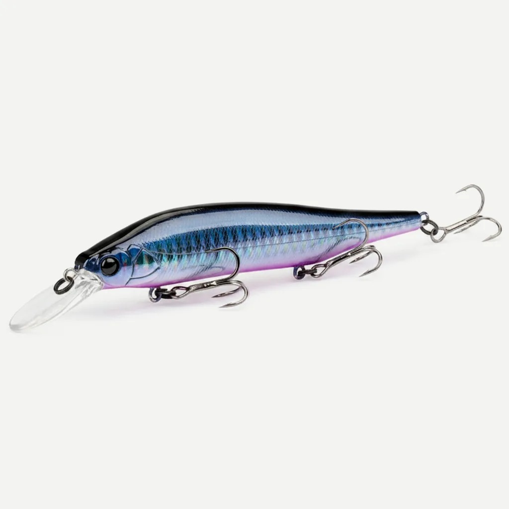 TSURINOYA 115mm 17.2g 115SP  Suspending Minnow  Weight System Fishing Lure AURORA Pike Bass Jerkbait Hard Bait