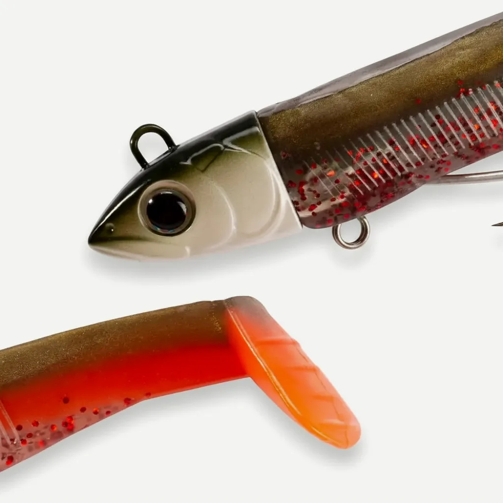 Hunthouse Fishing Barret Minnow Lure 7g/12g/25g/40g/60g/90g/120g JIgging Head Soft Silicone Bait Wobblers For Bass Pike 