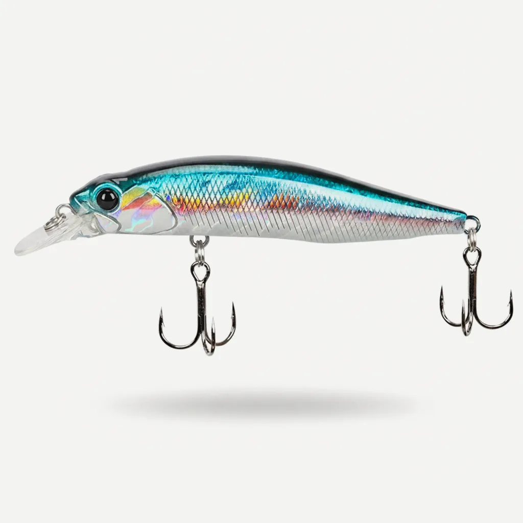 TSURINOYA 77SP Jerkbait Suspending Minnow Fishing Lure DW101 77mm 8.5g 0.7-0.9m Pike Bass Artificial Hard Baits Wobbler 