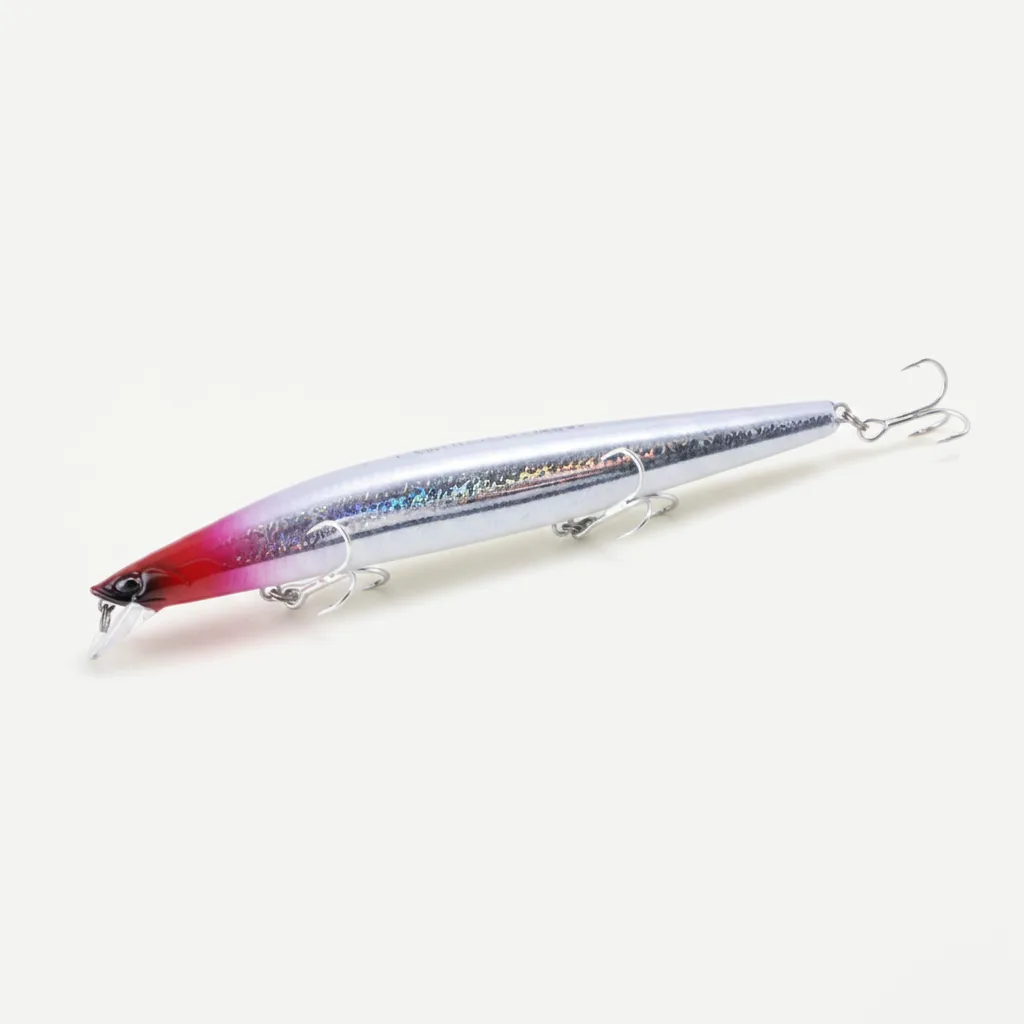 TSUYOKI Sinking Minnow Fishing Lures Black Bass Pike Artificial Tungsten Jerkbait Wobbler Silent Assassin 140S DW92 140m