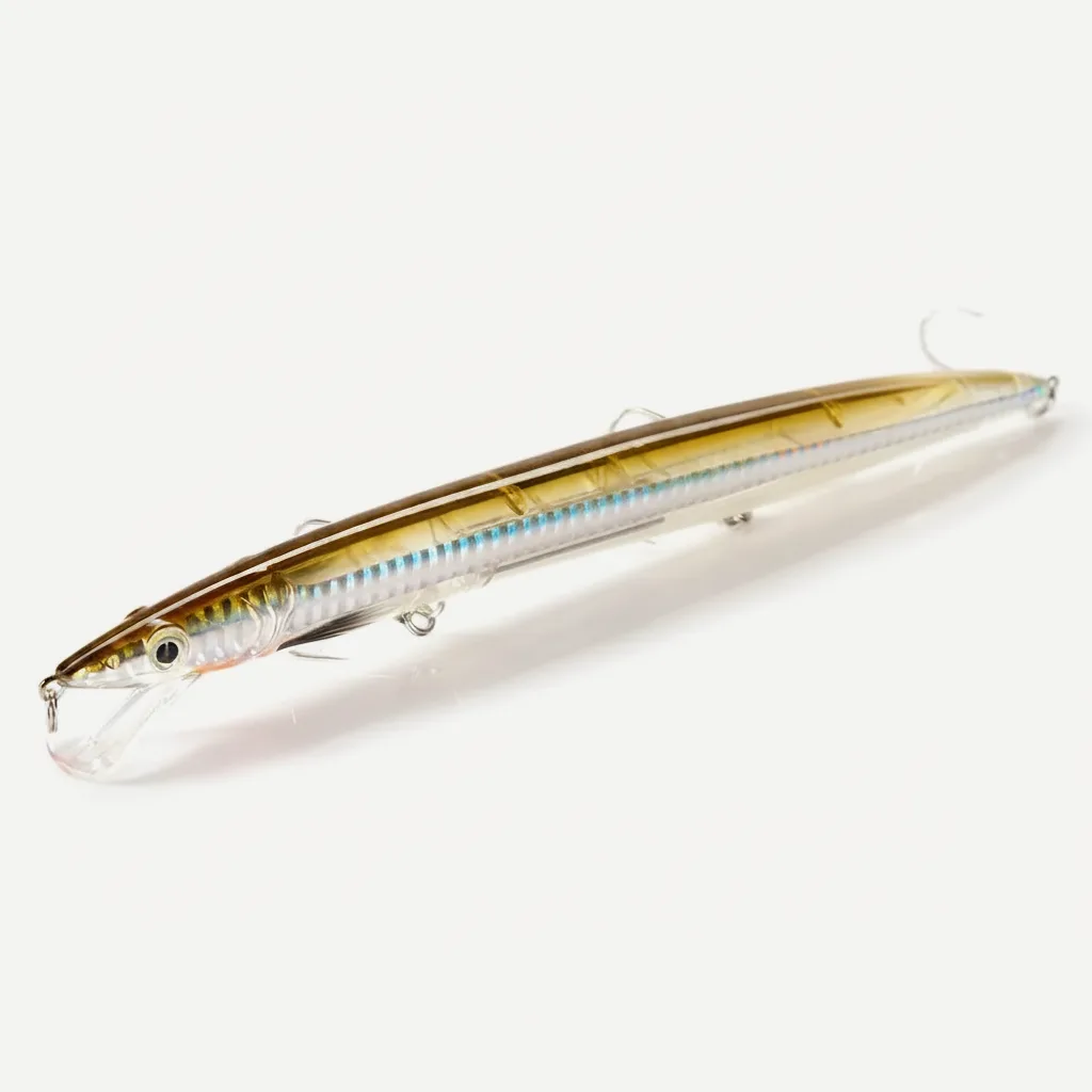 Hunthouse Floating Minnow Fishing Lure 143mm/14g 173mm/23g 208mm/33g Long Casting Seawater Hard Bait For Trout Seabass T