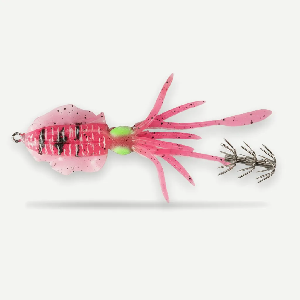 Hunthouse Squid Soft Fishing Lure Swimming Lure Silicone Bionic Bait 150mm 16g Glow In The Dark For Bass Grouper Pesca L