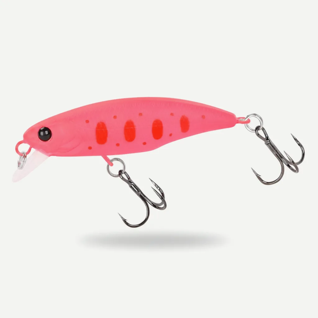 TSURINOYA Fishing Lure DW69 Sinking Minnow Hard Bait 48S 48mm 3.3g Fishing Wobblers Jerkbait Bass Trout Lure Swimbait