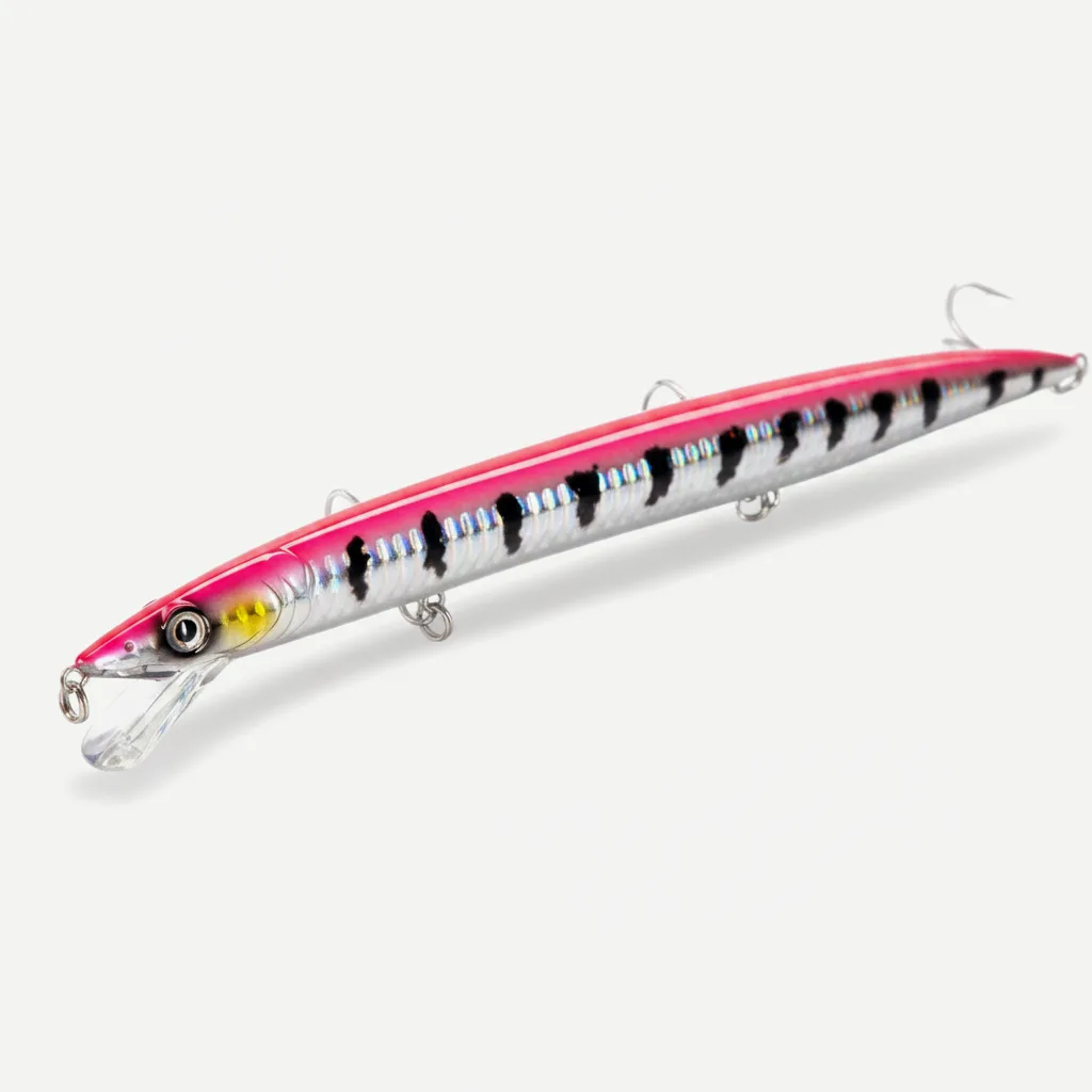 Hunthouse Sandeel Minnow Fishing Lure 143/173/208mm Long Casting Floating Wobblers Jerkbait Fish Tackle For Sea Bass LW4