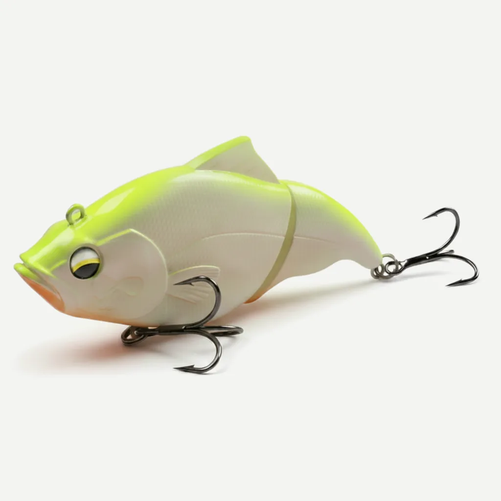 JOHNCOO 115mm Lipless Vibration Crankbait, Float/Sink