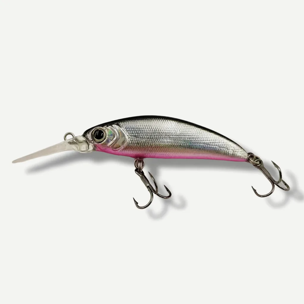 TSUYOKI Trout Minnow 50mm 5g Sinking Fishing Lure Diving 0.8-1.5m Ima Sukari 50SS Deep Wobbler Pesca Rainbow Trout Salmo