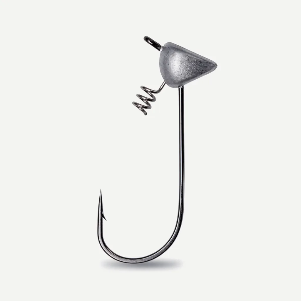 Hunthouse 3.5g 5g 6.5g Shaky Flat Hook Triangle Jig Head Weighted Twistlock Swimbait Hook Tackle Accessories For Soft Lu