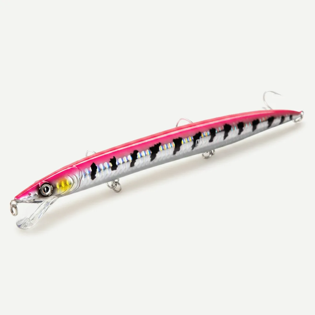 Hunthouse Floating Minnow Fishing Lure 143mm/14g 173mm/23g 208mm/33g Long Casting Seawater Hard Bait For Trout Seabass T