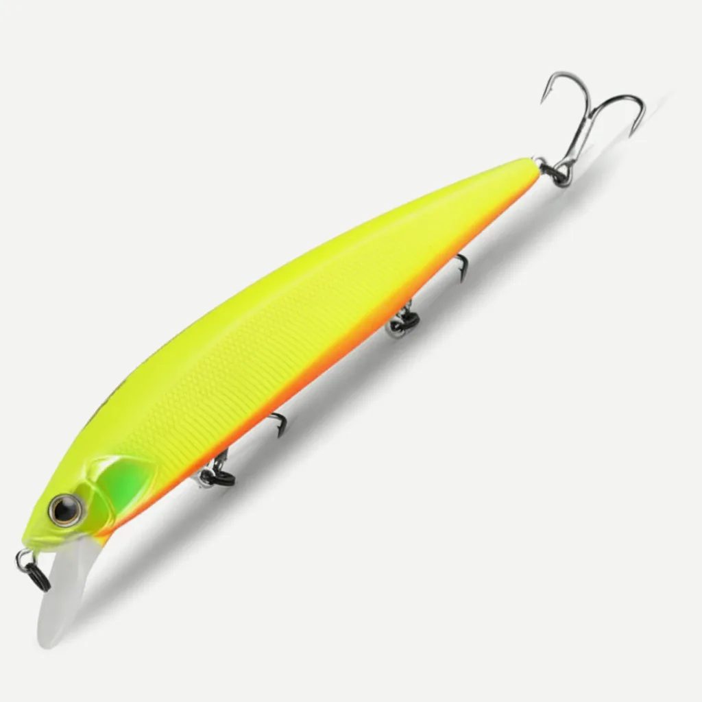 BEARKING 130mm Floating Minnow Crankbait with Tungsten Weight System
