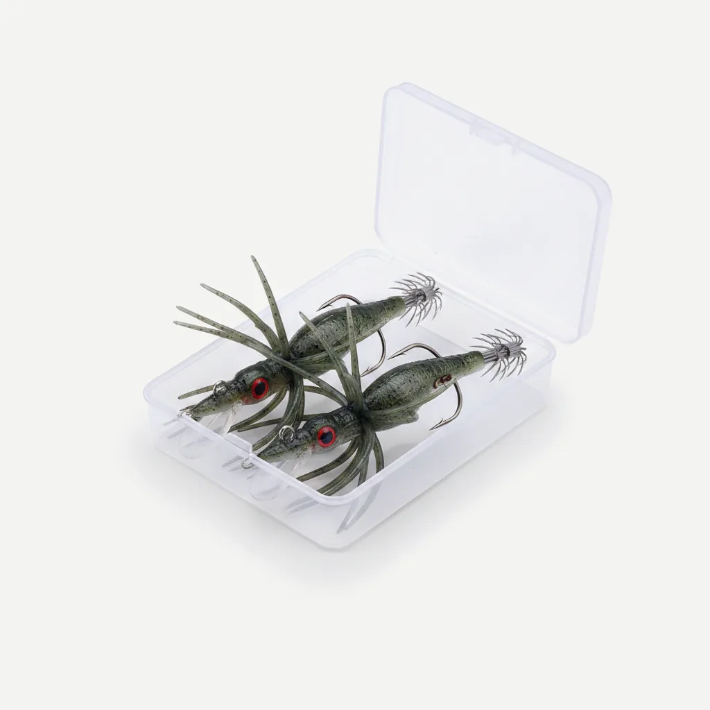TREHOOK TPE Sea Urchin Soft Fishing Lure 9cm 4g 11cm 9g Silicone Bait for Bream Bass Pike Tilapia Winter Fishing