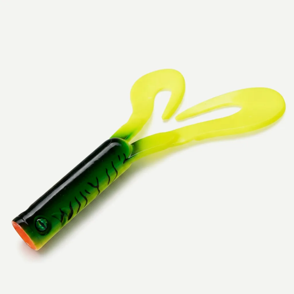 Hunthouse Twin Tail Trailer Soft Fishing Lure Silicone Spinning 145/175mm 21.7/36.7g PVC For Pike Barsch Zander Fish Acc