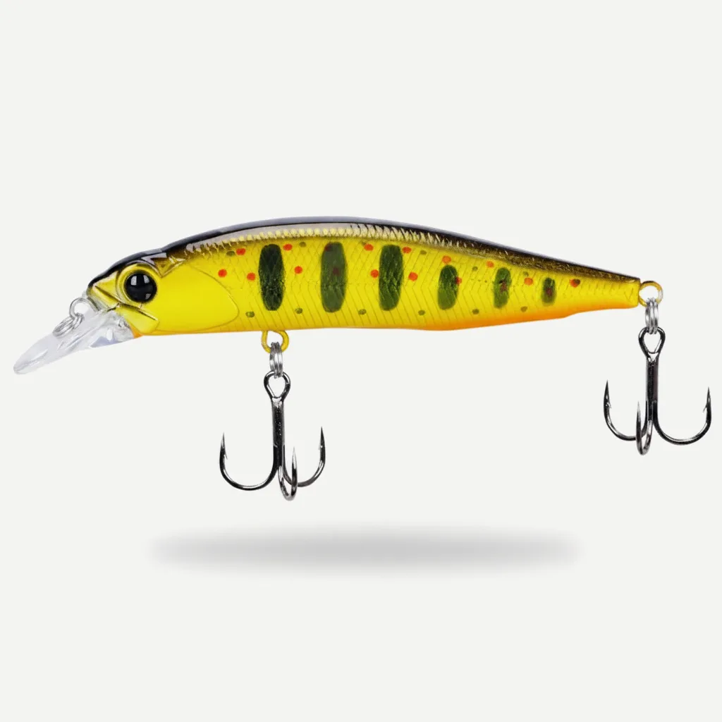 TSURINOYA Jerkbait DW101 77mm 8.5 Suspending Minnow Fishing Lure 77SP Artificial Hard Baits Movement System Pike Fishing