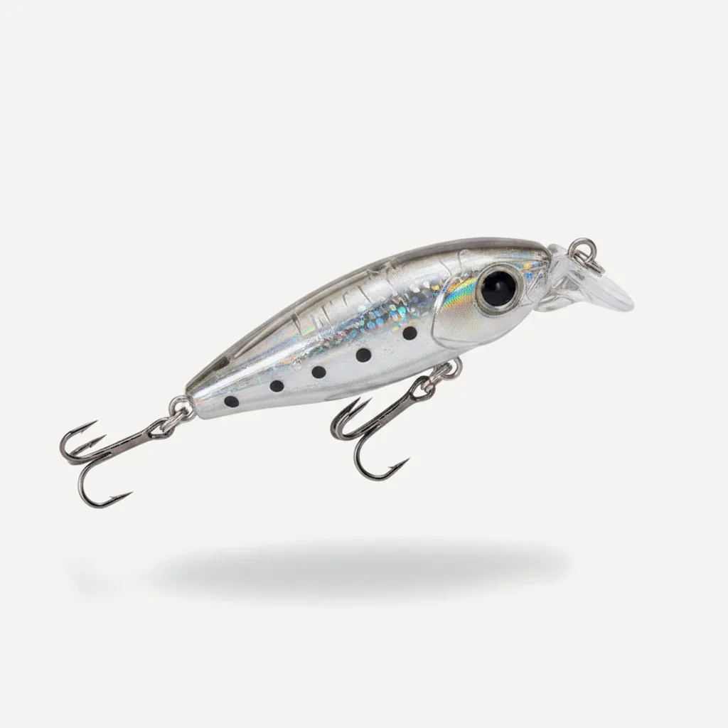 TSUYOKI 45mm 4g Floating Mini Minnow Fishing Lures Smith Artificial Baits for Pesca Bass Sunfish Gunship 45F Fishing Acc