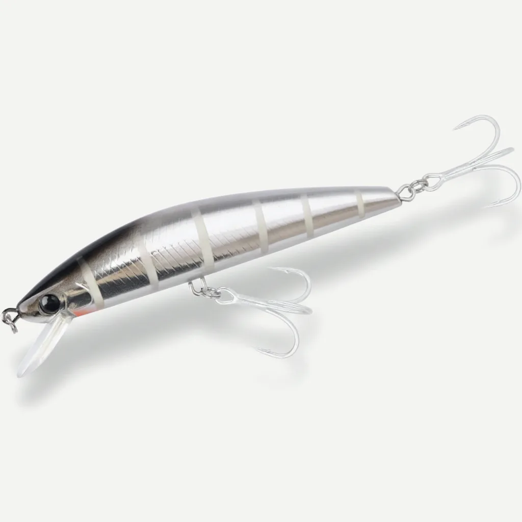 TSURINOYA 120S Sinking Minnow 12cm 40g DW37 Saltwater Hard Boat Fishing Lure Artificial Minnow Bait with Treble Hooks Wo