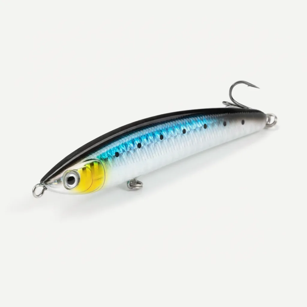 Hunthouse Sinking Pencil Fishing Lures 100mm 33g Sinking Stickbait Long Casting Jigging Artificial for Bass Trout Pesca 